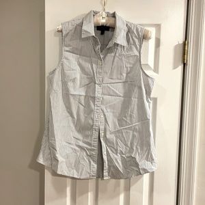 Banana republic Taylored fit sleeveless collar